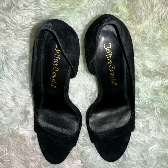 New Jeffrey Campbell Alluria Crystal Heel Sandal Size 7 - Picture 4 of 6